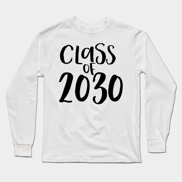 Class of 2030 Long Sleeve T-Shirt by randomolive